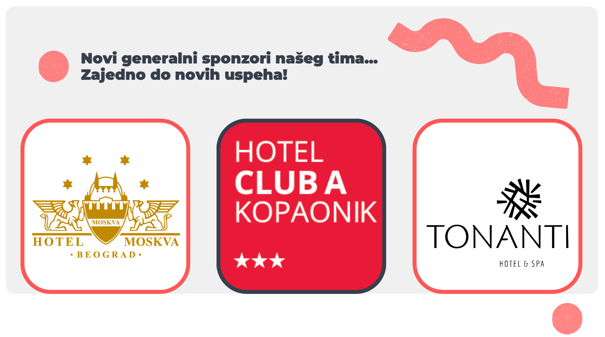 Novi generalni sponzori